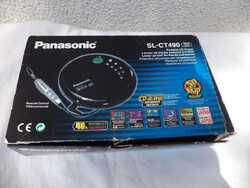 Panasonic SL-CT490 retro discman, dobozos (1783)