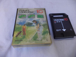 Golf (10), Videopac játék, dobozos (1036)