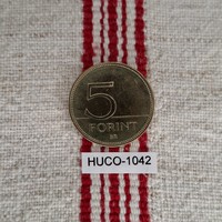 5 Ft 2021 EF, 75 Éves a Forint "O" betűs