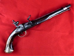 NAGYON RITKA, ANTIK, KOVÁS PISZTOLY, CA. 1760!!!