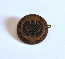 Bundestag Jelvény, parlamenti látogatói jelvény.