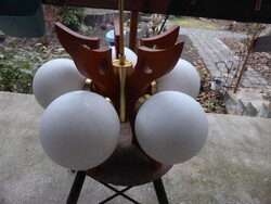 Szarvasi retro fa csillár