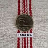 5 Ft 2021 EF, 75 Éves a Forint "O" betűs