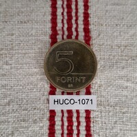5 Ft 2021 EF, 75 Éves a Forint "T" betűs