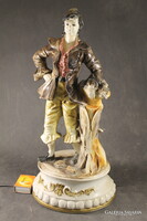 Capodimonte nagyméretű nápolyi szobor