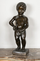Bronz gyermek figura - szökőkút elem - KIÁRUSÍTÁS!