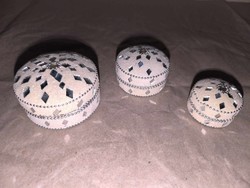 ÚJ ékszertartó dobozkák / 3 db-os