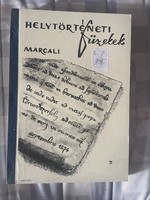 Helytörténeti füzetek Marcali cimu történelem régészet néprajz stb könyv