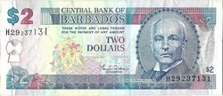 2 dollár 2000 Barbados 3.