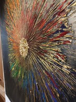 KarTü Art - Varázslat / Magic,  50x70 cm , absztrakt festmény
