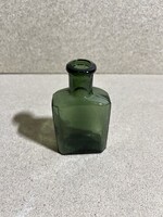 Tintás üveg, antik, 11 x 3 x 7 cm-es nagyságú darab. 2963
