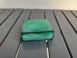Malachite Glass Jewelry Holder