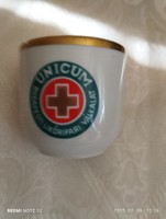 Unicum porcelán pohár