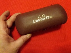 Minőségi eredeti Christian DIOR kemény stabil szemüveg tok szép állapotban a képek szerint
