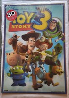 Extrém ritka, Disney_Toy Story 3. _ 3D, lentikuláris poszter