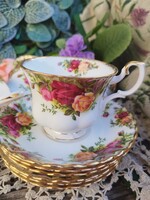 Royal Albert old country rose teás kávés kédzlet