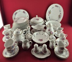 Hollóházi Hajnalka mintás 59 darabos étkészlet