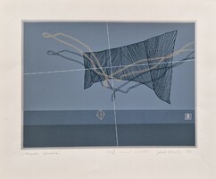 Jávor Piroska - sokszorosított grafika, szitanyomat