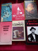 6db Könyv Külön is Monpti, A hslászo macska utcája, Tü a szénakazalban, A keresztapa, Leszámolás