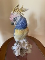 ENS porcelán kakadu