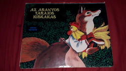 1988. Az ​aranyos tarajos kiskakas térbeli mesekönyv 3D orosz népmese képek szerint