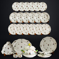 Herendi Eton mintás 6 személyes étkészlet