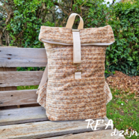 RE'A dizájn Hazel rolltop hátizsák – M méret