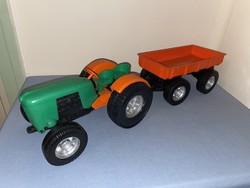 Régi Deutz műanyag játék traktor