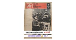 1982 március 1 - 7  /  RTV rádió és televízió újság  /  Újság - Magyar / Hetilap. Ssz.:  37149