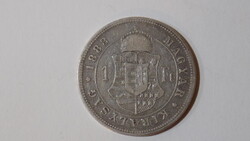 Ferencz József ezüst 1 Forint 1883!