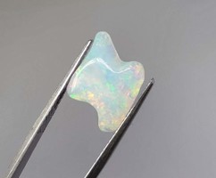 Opál - 3,3  ct, 12x14x4 mm (3059), Etióp természetes Opál, nem kezelt