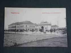 Képeslap,Nagykanizsa,Józef főherceg Magyar kir, honvédlaktanya,Mair József kereskedő kiadás,1909-