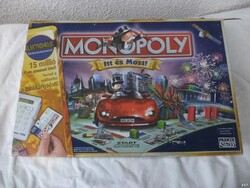 Monopoly Itt és most társasjáték (4126)
