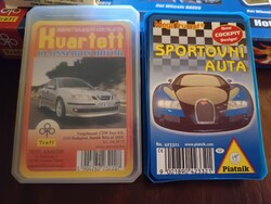 2 pakli autóskártya x