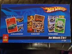 Hot Wheels 3 ín 1 (3 pakli autóskártya) x