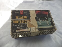 Lengyel turista vasaló retro, dobozos