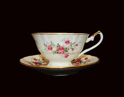 Elizabethan, angol porcelán talpas TEÁS szett