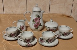 Kahla német porcelán kávés készlet