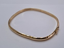 14 Karátos 5,08g. Merev arany karkötő (No.: 25/123.)
