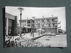 Képeslap,Balatonszéplak,Nehézipari minisztérium üdülő látkép,részlet, 1966-