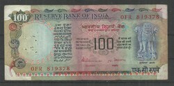 1962 .- India - 100 rupia - használt