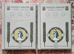 MALONYAI DEZSŐ: MUNKÁCSY MIHÁLY I.- II. 1907 ARANYOZOTT SZECESSZÓS DÍSZKÖTÉS