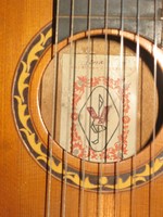 Különlegesség! Szovjet (Ukrán) 7 húros akusztikus gitár