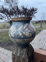 Fazekas , kerámia festett csupor
