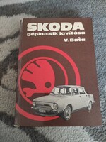 Skoda 100 gépkocsik javítása könyv