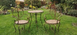 Fairy-tale Beautiful Garden Set - (1 table + 2 chairs)