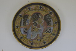 Kézzel készült görög tányér A136