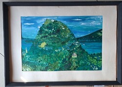 XX. sz Magyar festő (mcp ) Kecskehegy