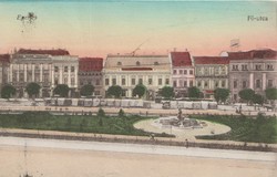1915.- Eperjes - Fő utca - képeslap - futott