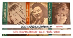 1958 április 23  /  Film Színház Muzsika  /  EREDETI Szülilap Ssz.:  37363